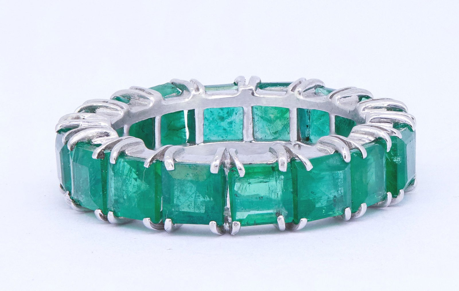 EMERALD ETERNITY RING (1 of 1)