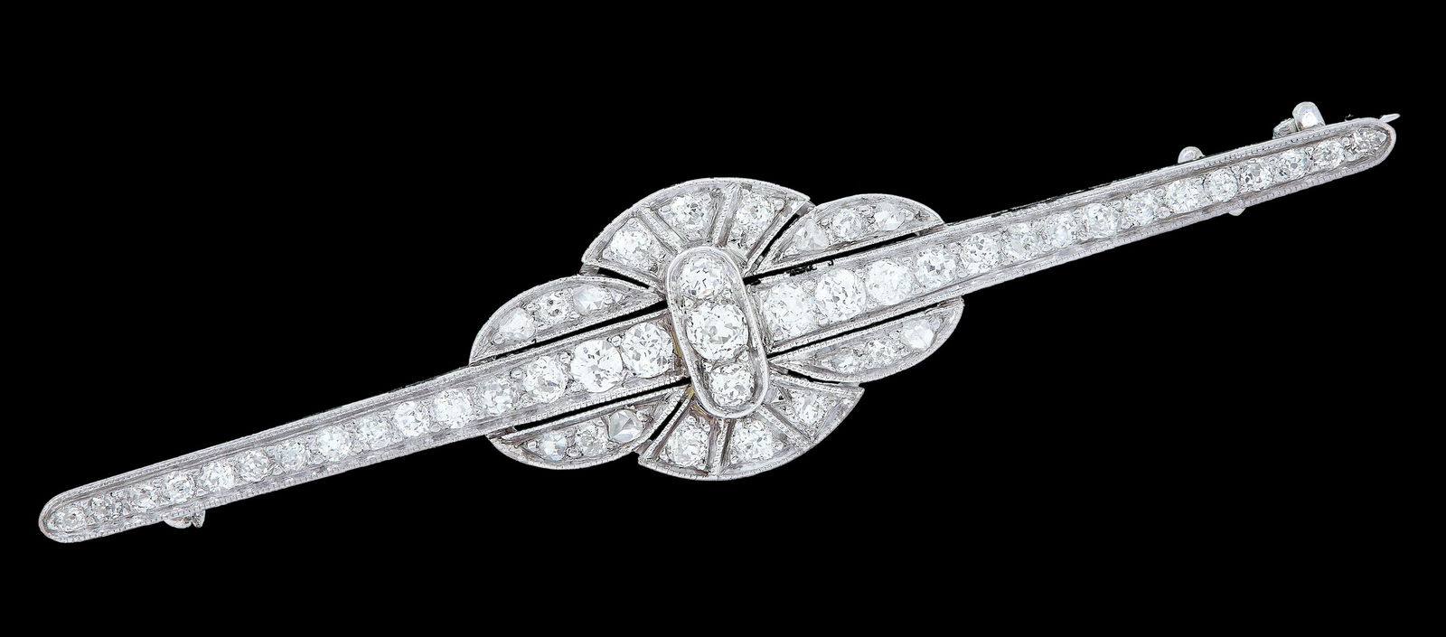 DIAMOND BAR BROOCH (1 of 1)