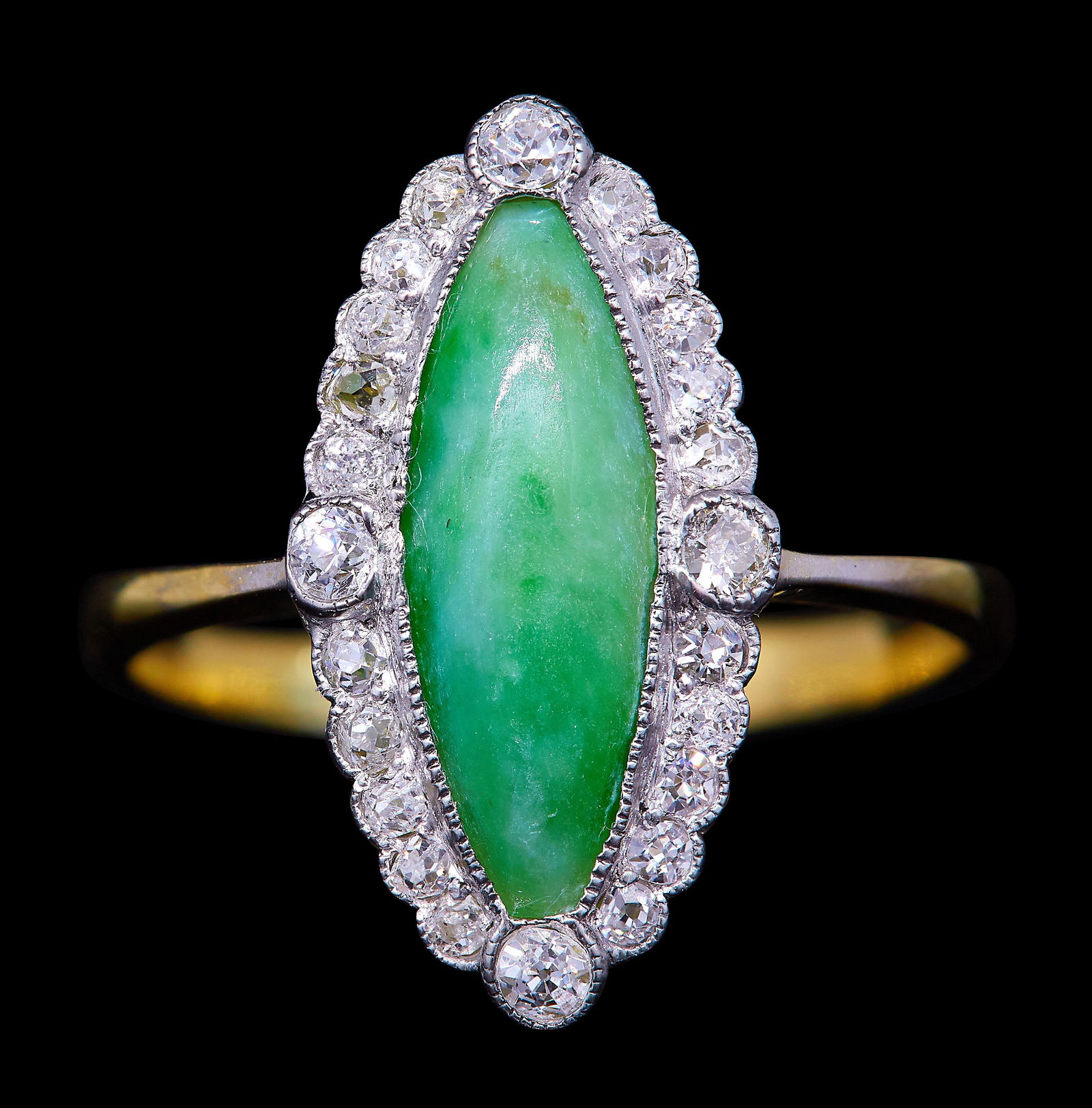 JADE AND DIAMOND RESS RING (1 of 1)