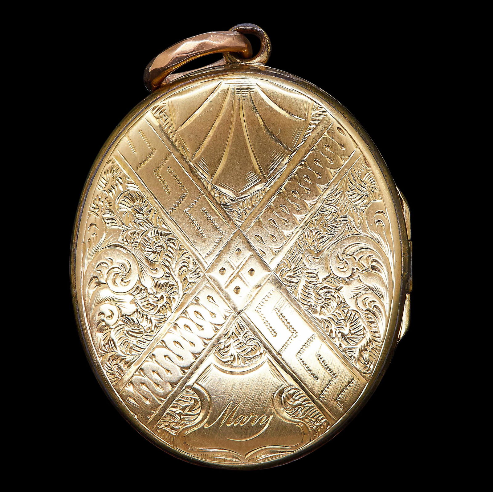 ANTIQUE VICTORIAN LOCKET PENDANT (1 of 1)