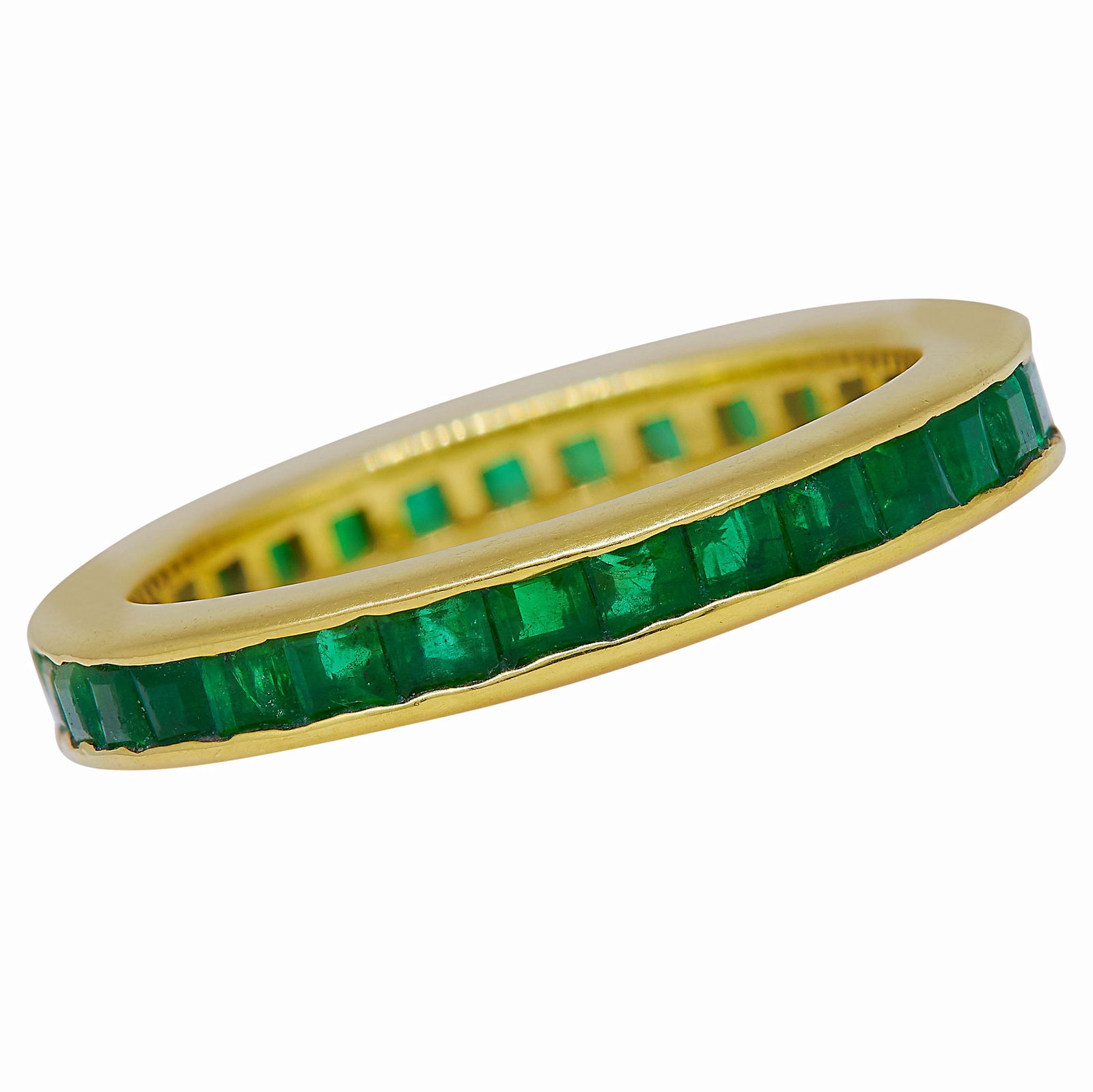 EMERALD ETERNITY RING (1 of 1)