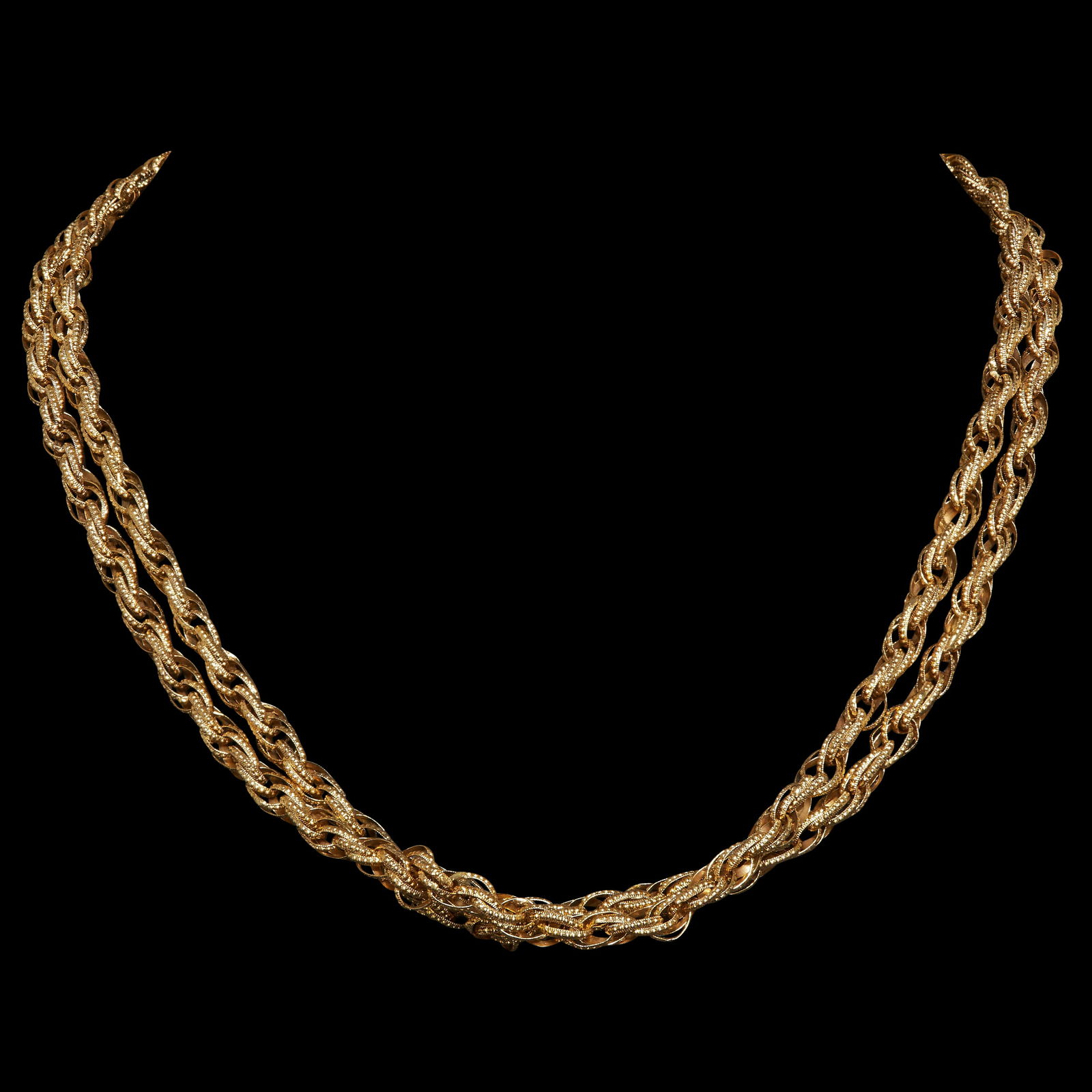 ANTIQUE LONG CHAIN NECKLACE (1 of 1)