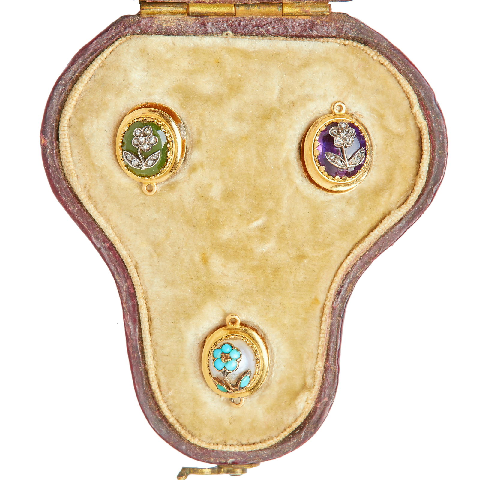 3 VICTORIAN DRESS BUTTONS (1 of 1)