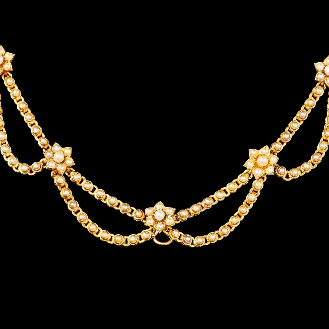 VICTORIAN PEARL NECKLACE (1 of 2)