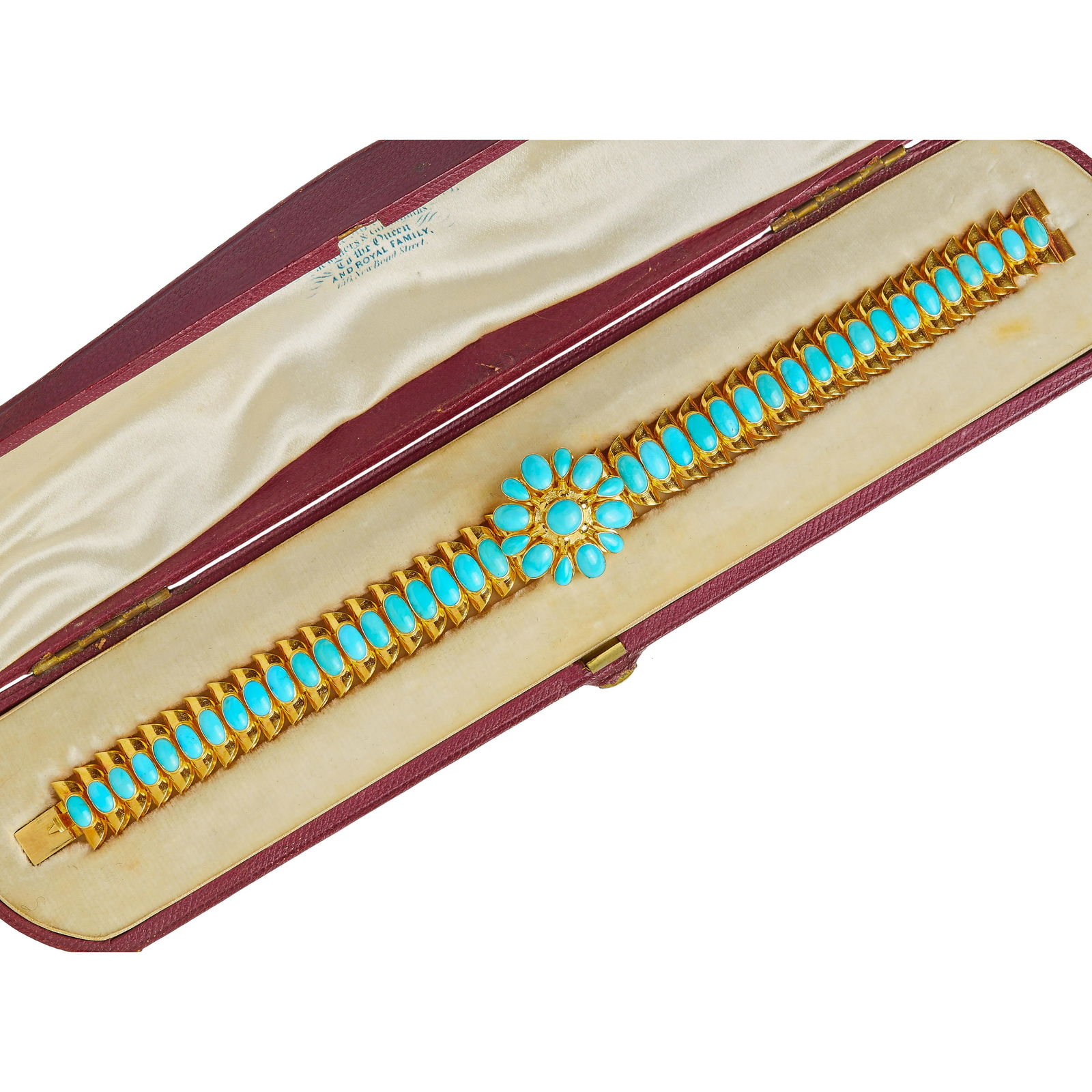 IMPORTANT VICTORIAN TURQUOISE BRACELET (1 of 1)