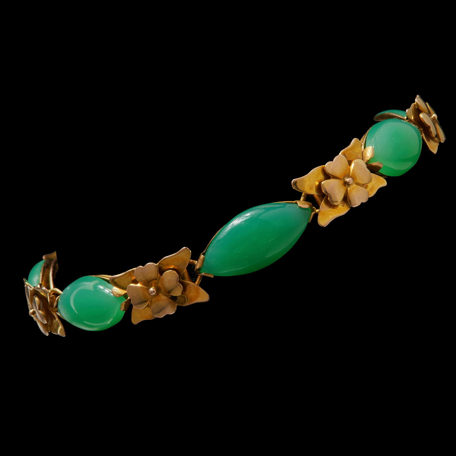 JADE LINK BRACELET (1 of 1)