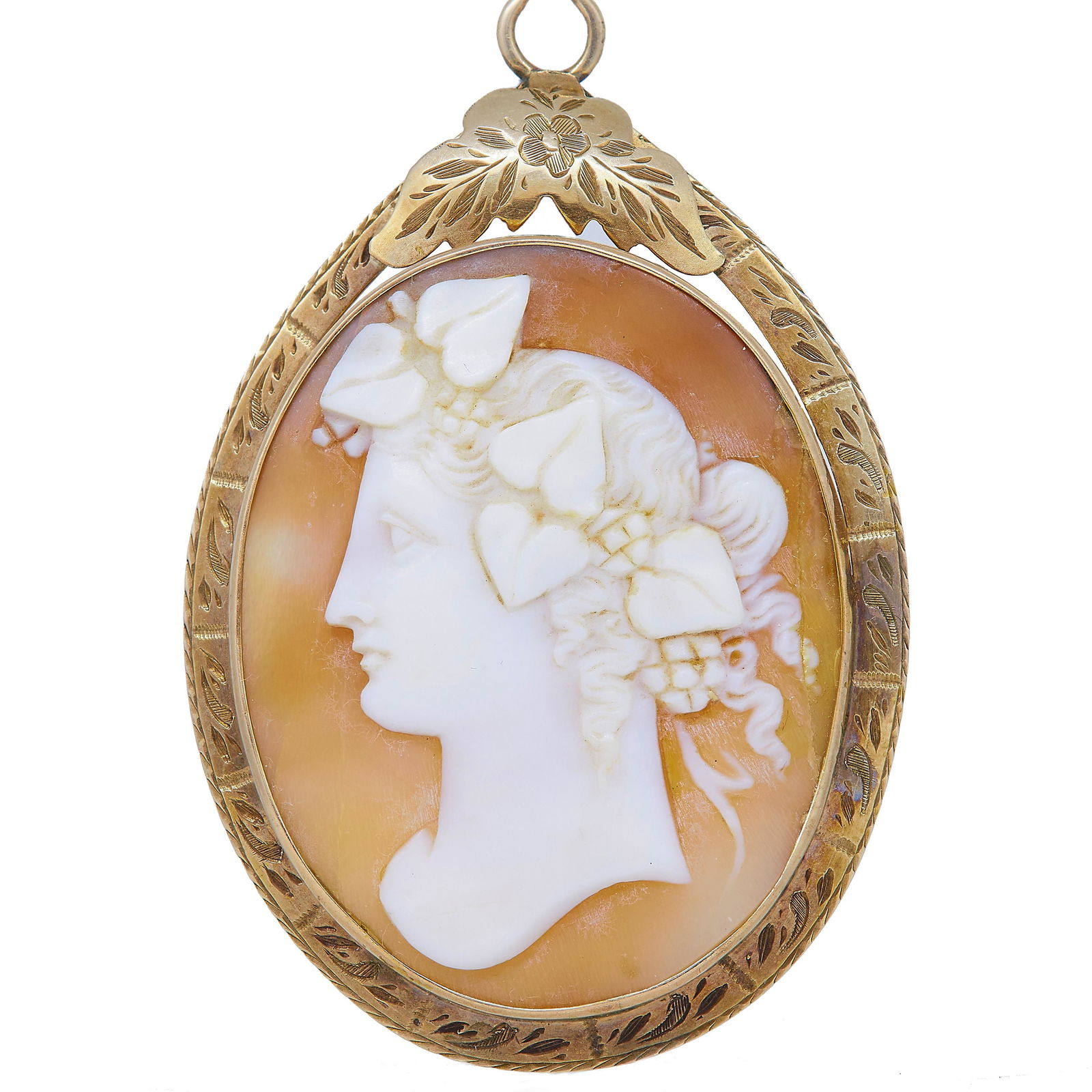 NO RESERVE, 2 SHELL CAMEO'S (1 of 3)