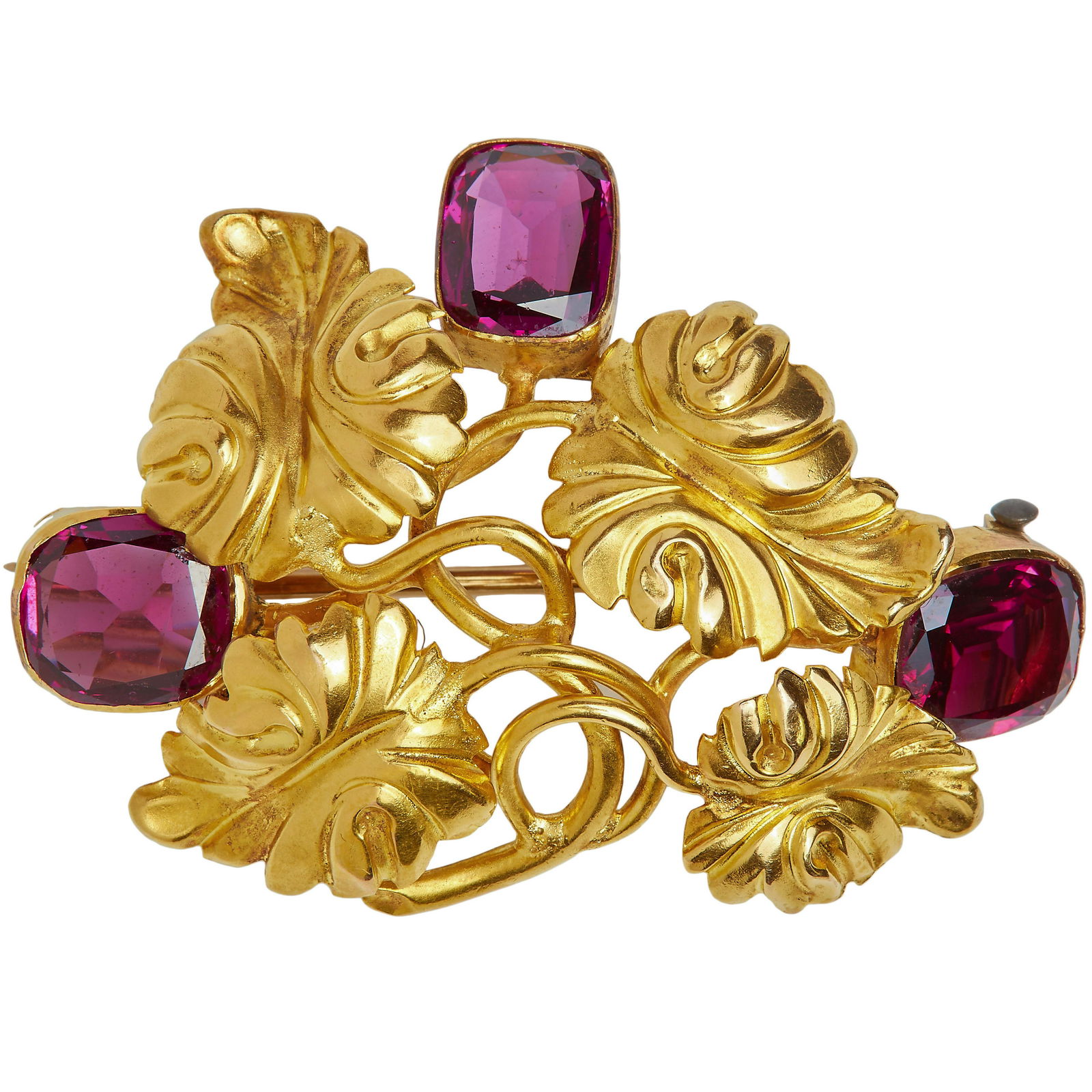 VICTORIAN GARNET BROOCH (1 of 1)