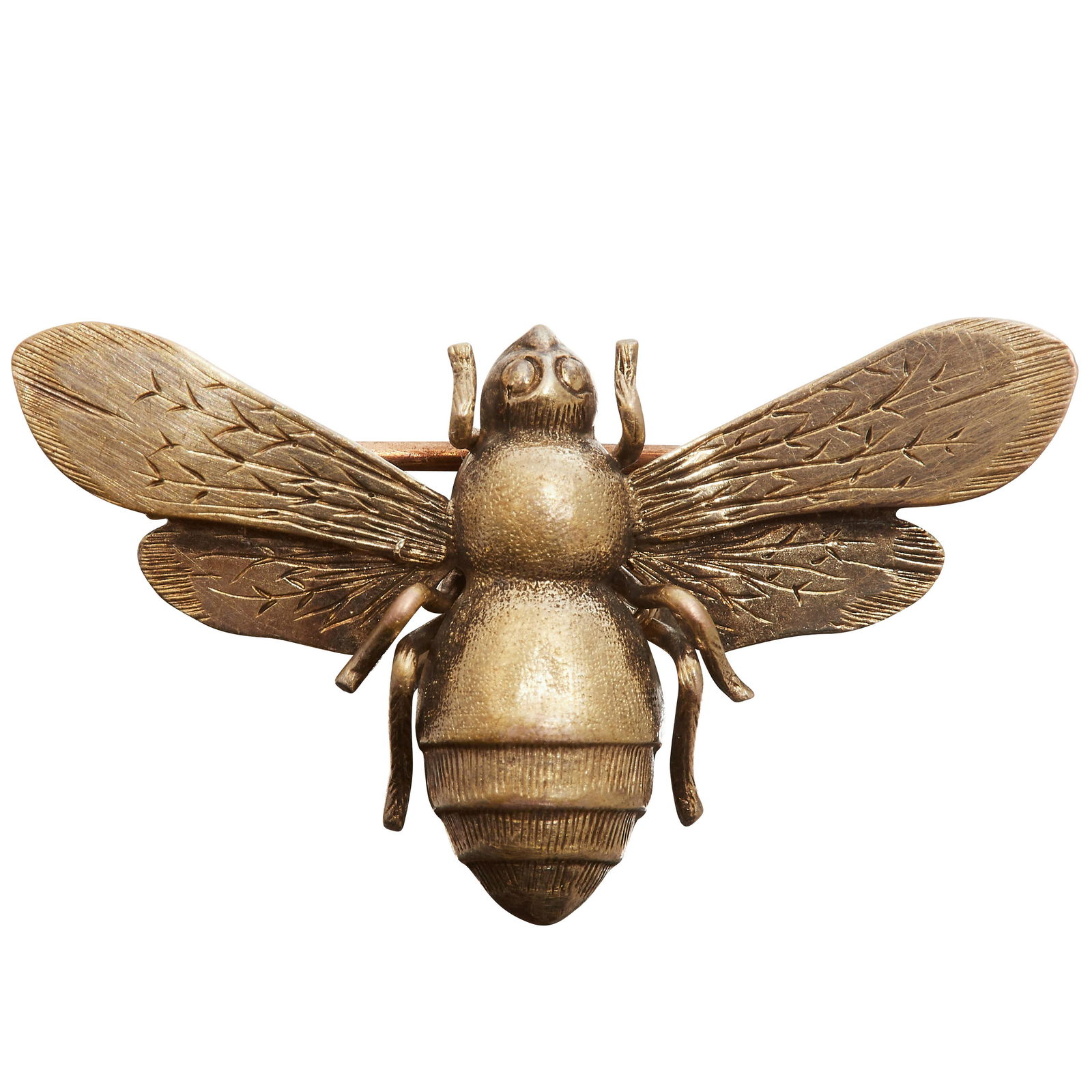 VICTORIAN WINGED INSECT BROOCH (1 of 1)