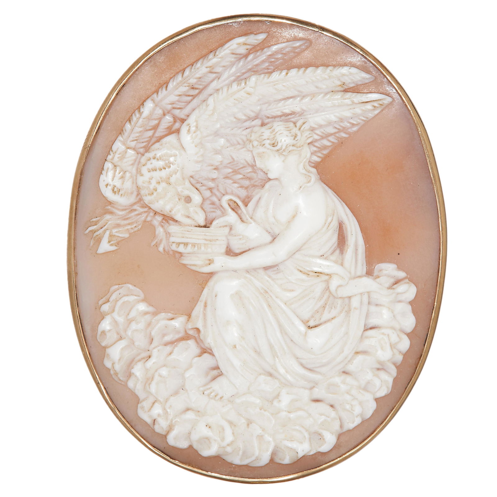 VICTORIAN CAMEO BROOCH (1 of 1)
