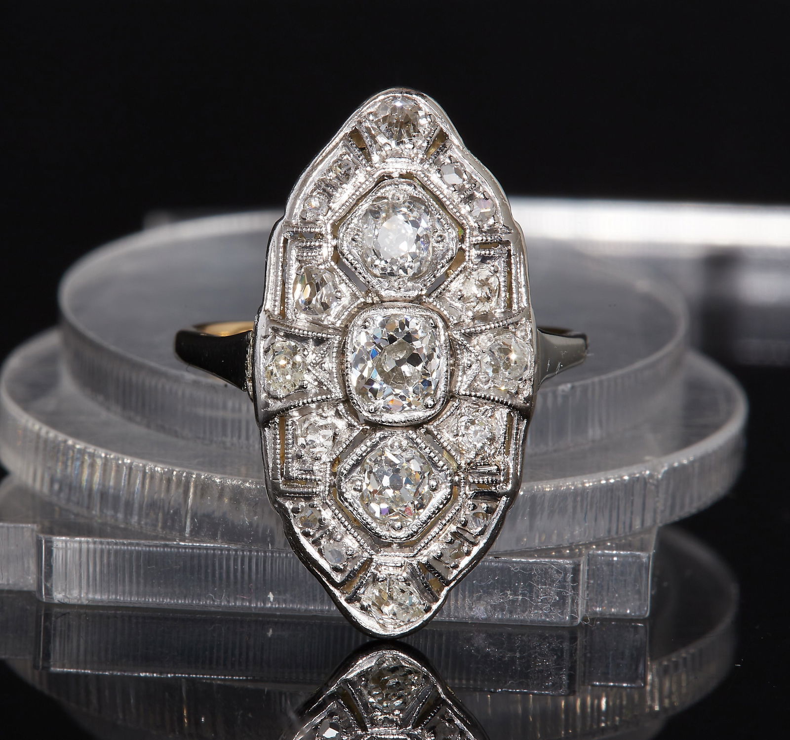ART-DECO DIAMOND RING (1 of 1)