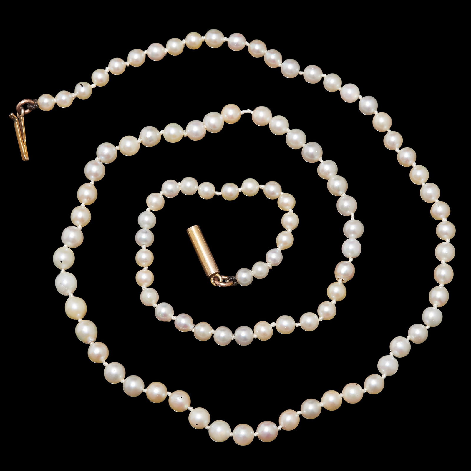 EDWARDIAN CERTIFICATED NATURAL PEARL AND DIAMOND BROOCH (1 of 1)