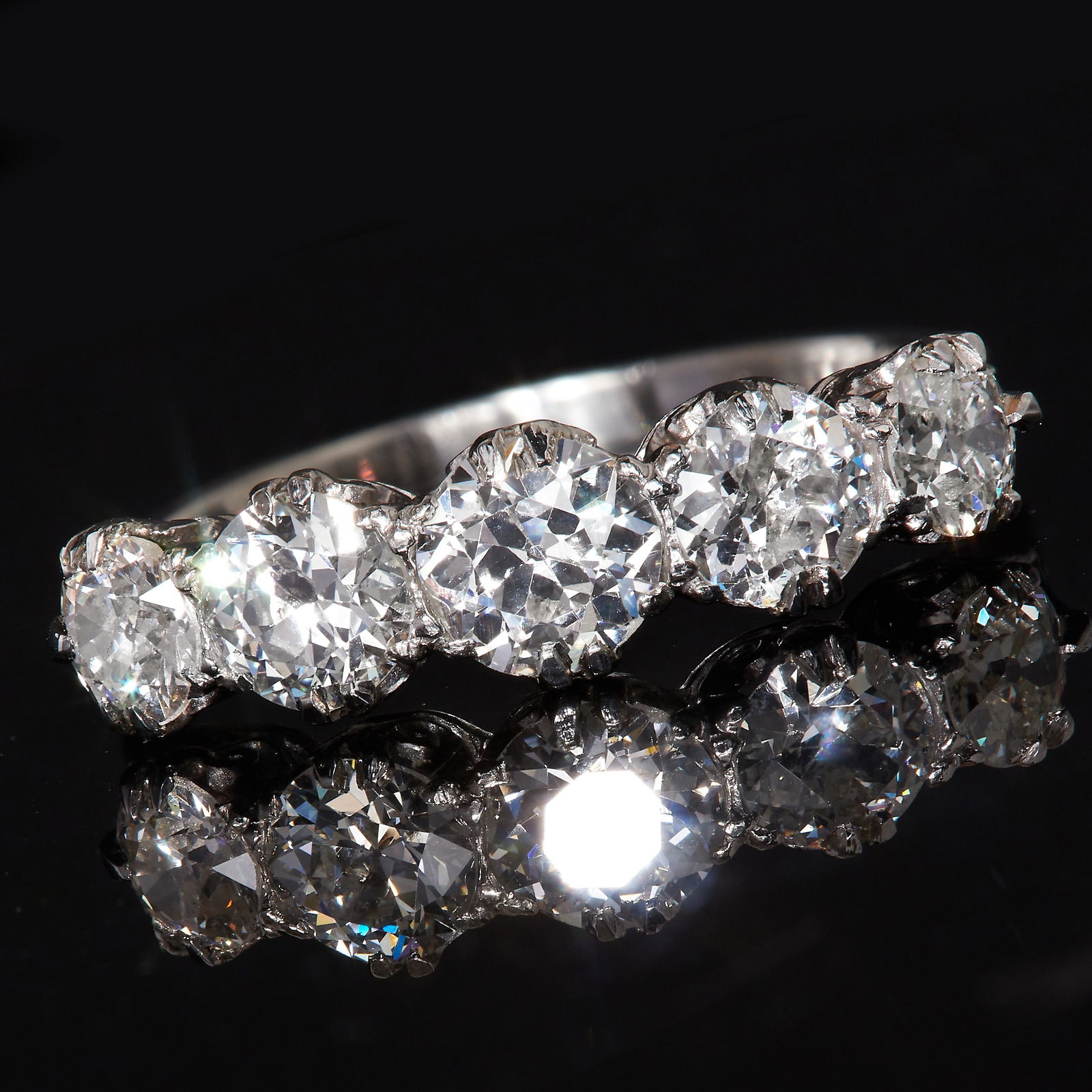 5-STONE DIAMOND RING (1 of 1)
