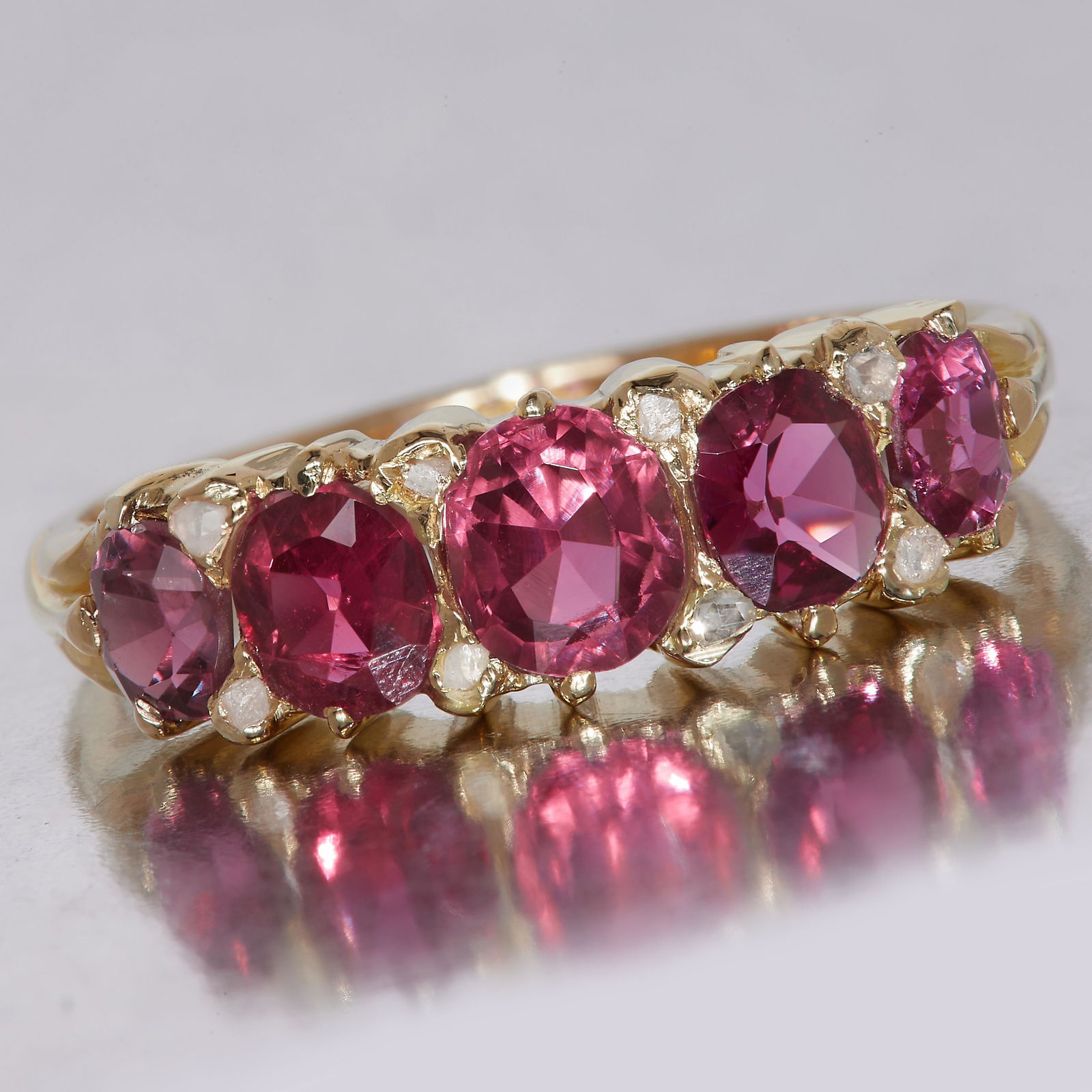 RUBY AND DIAMOND RING (1 of 1)