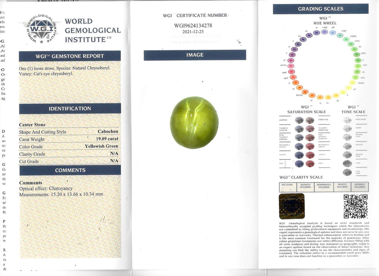 IMPORTANT CERTIFICATED CAT'S EYE AND DIAMOND CLUSTER RING (1 of 2)