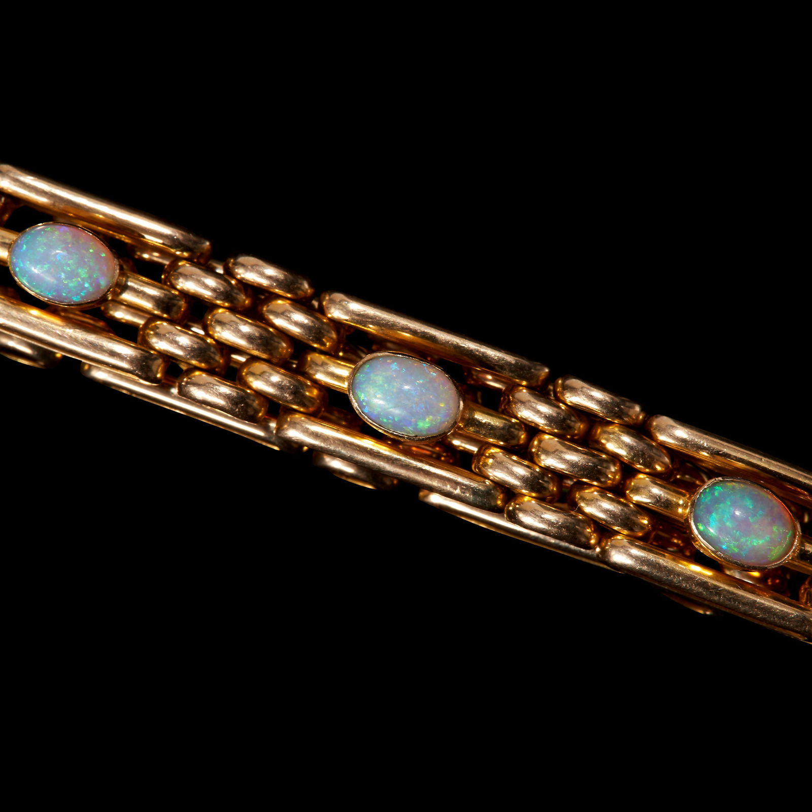 ANTIQUE OPAL GATE BRACELET (1 of 2)