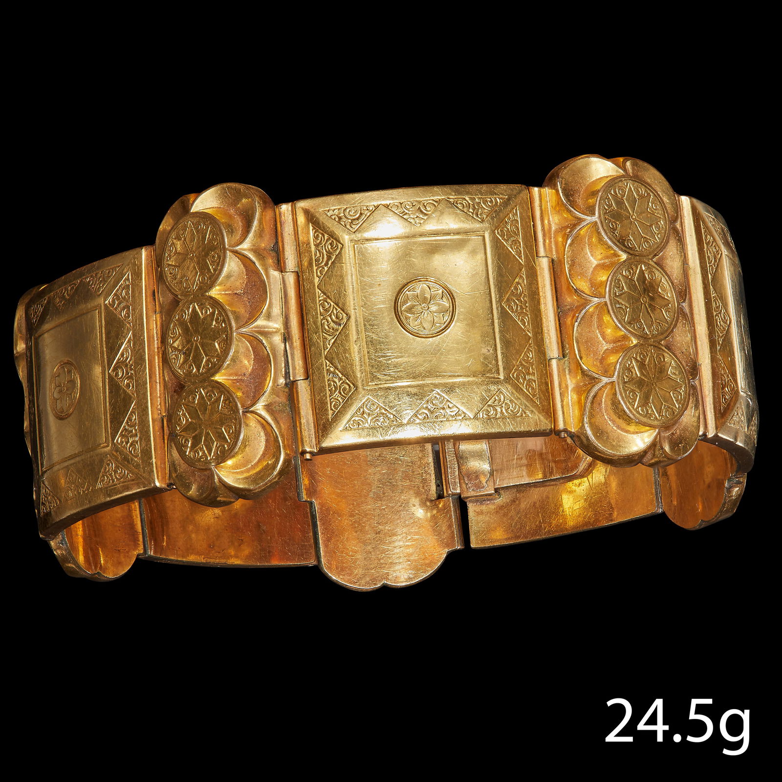 ANTIQUE PANEL BRACELET (1 of 1)