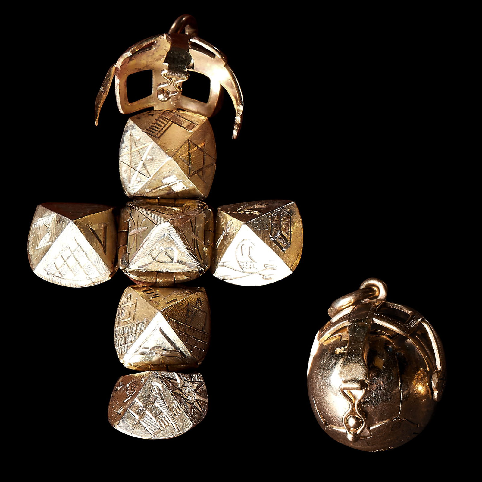 MASONIC BALL PENDANT (1 of 1)