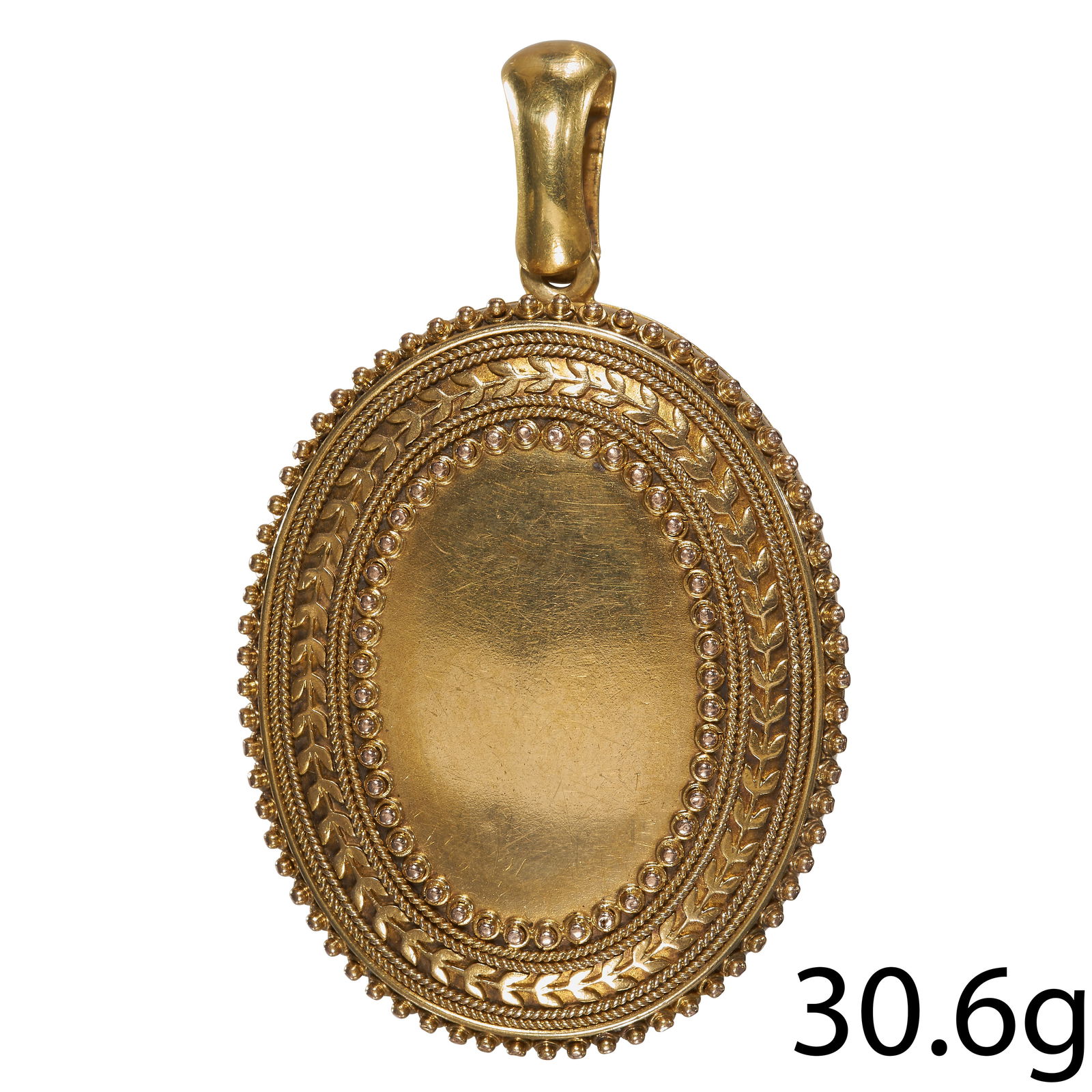 ANTIQUE LOCKET PENDANT. (1 of 1)