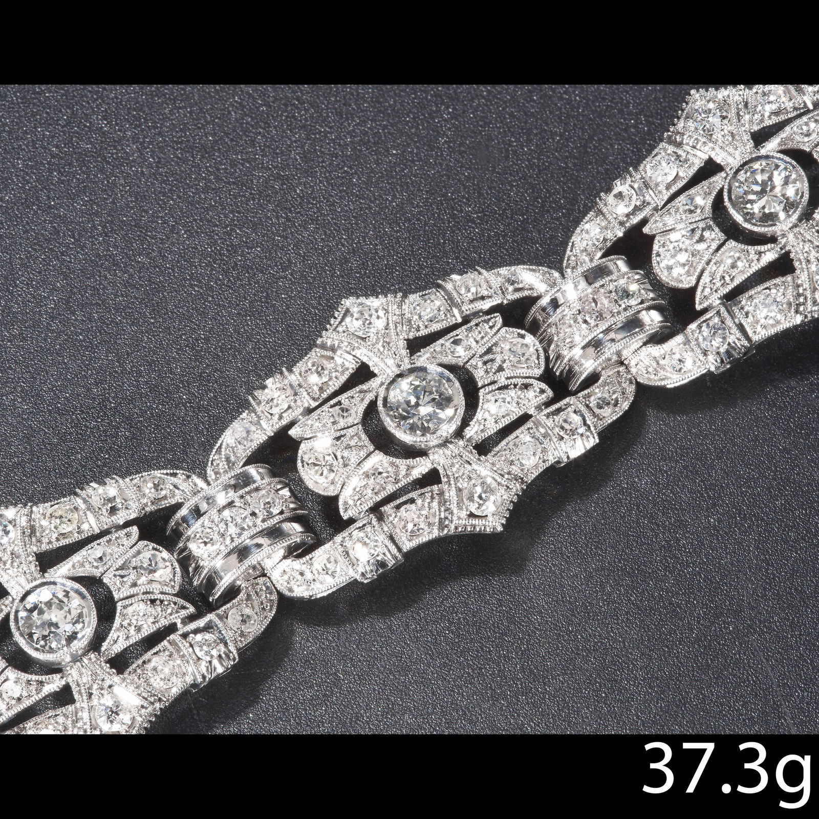 ART DECO DIAMOND BRACELET (1 of 2)