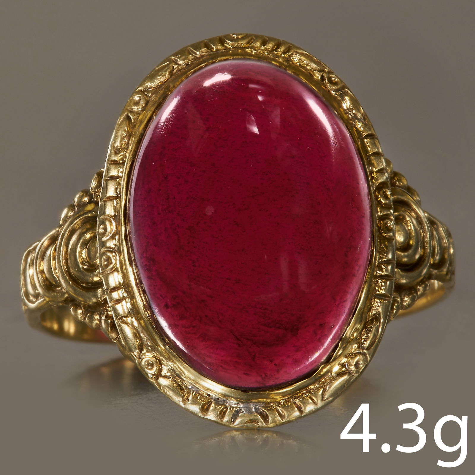 ANTIQUE GARNET RING (1 of 1)