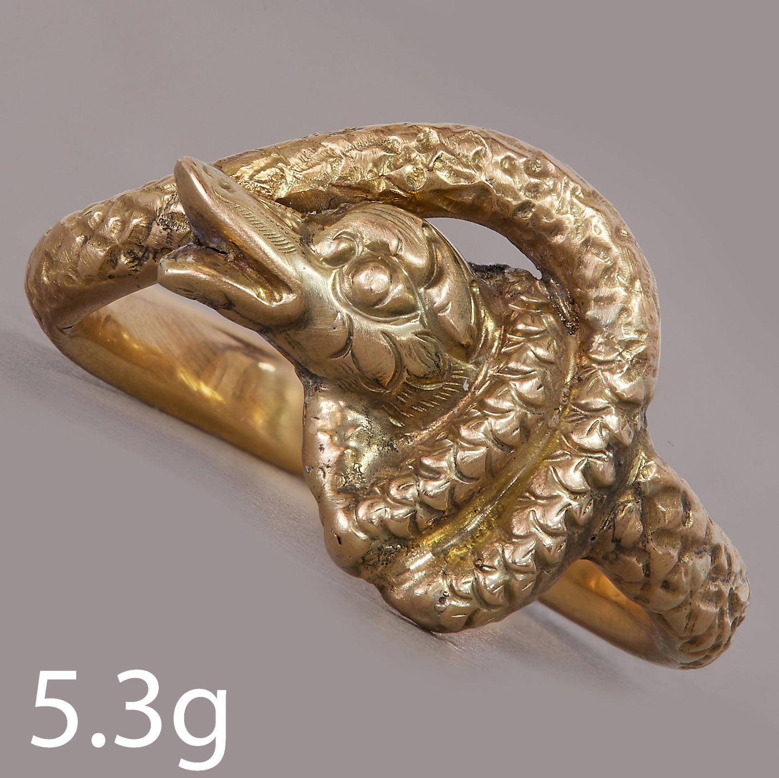 ANTIQUE SNAKE RING (1 of 1)