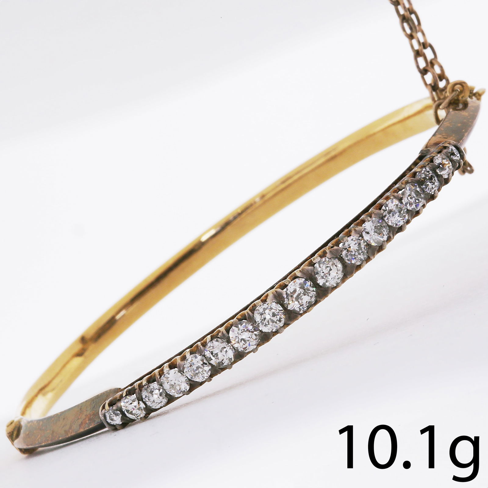 VICTORIAN DIAMOND BANGLE (1 of 1)