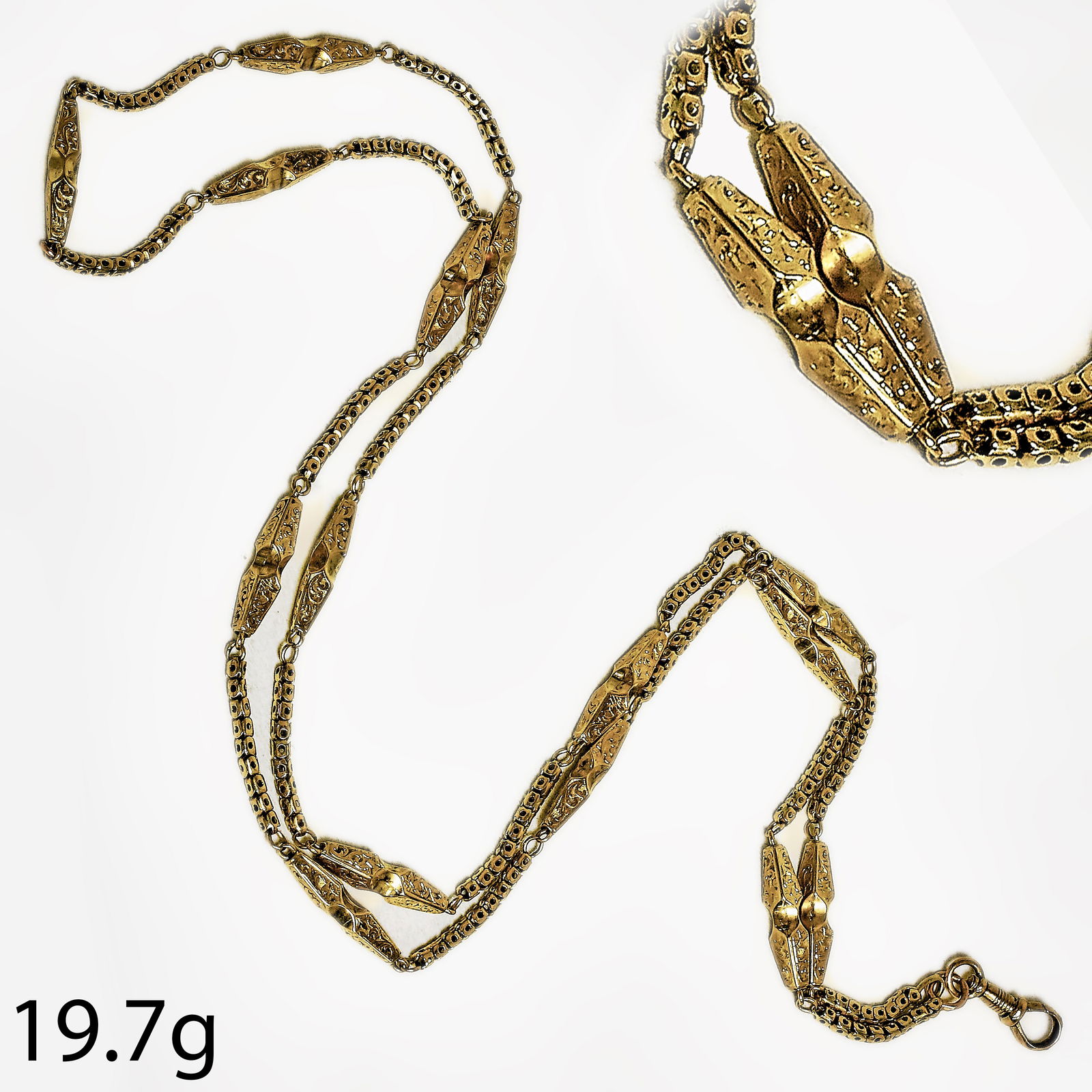 ANTIQUE GOLD GUARD CHAIN (1 of 1)