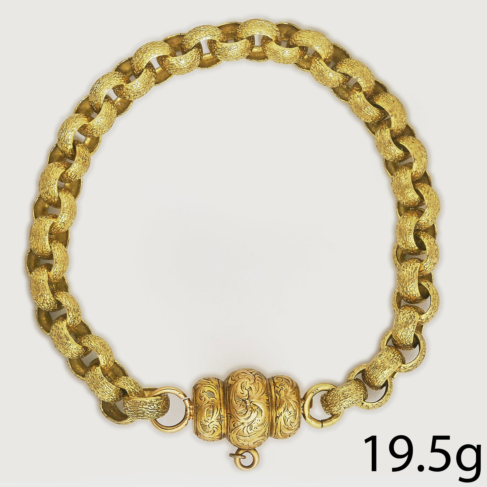 ANTIQUE BELCHER LINK BRACELET (1 of 1)