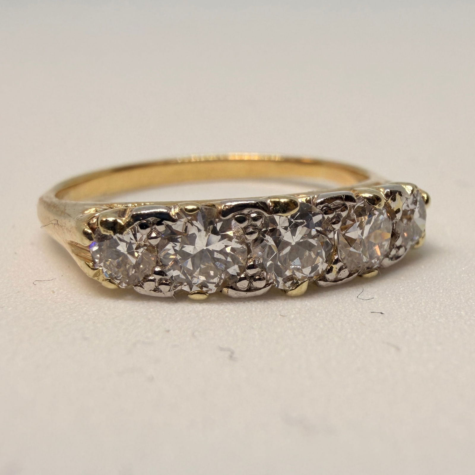 5-STONE DIAMOND RING (1 of 1)