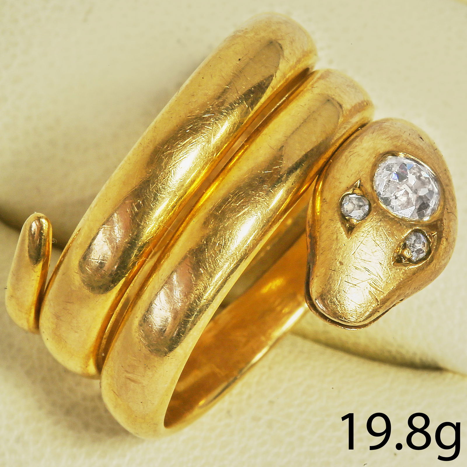 DIAMOND SNAKE RING (1 of 1)