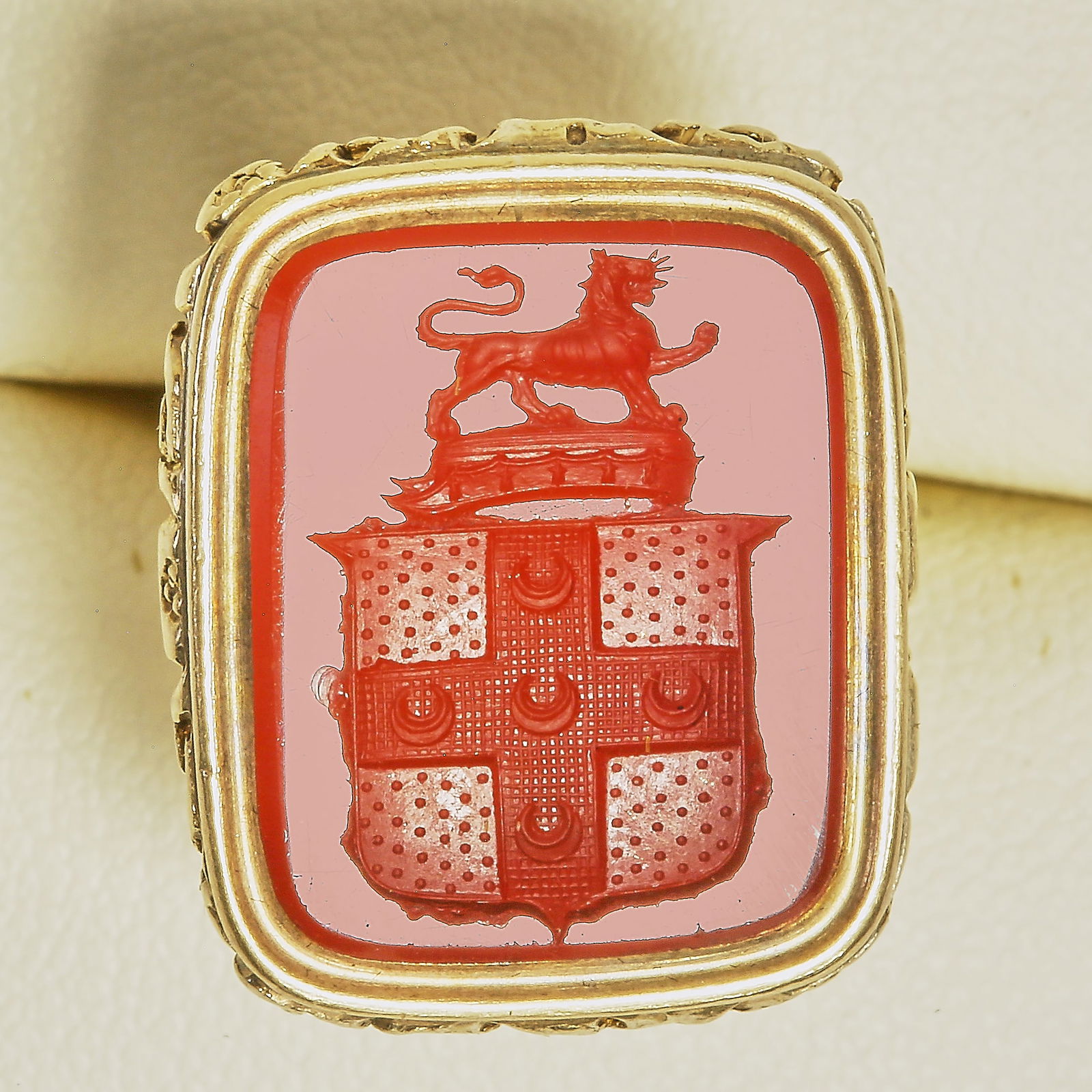 ANTIQUE CARVED INTAGLIO FOB SEAL (1 of 1)