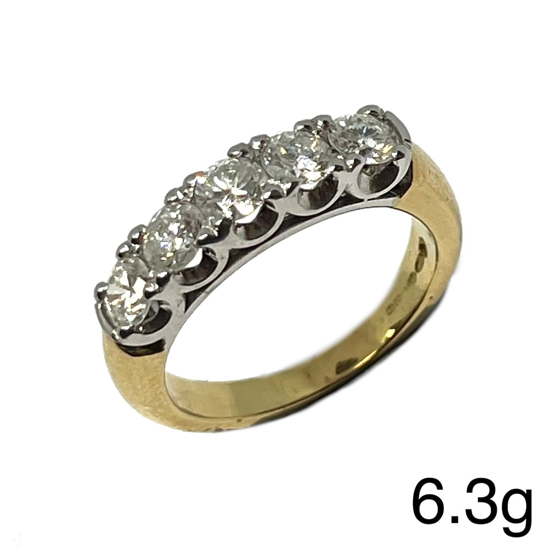 5-STONE DIAMOND RING (1 of 1)