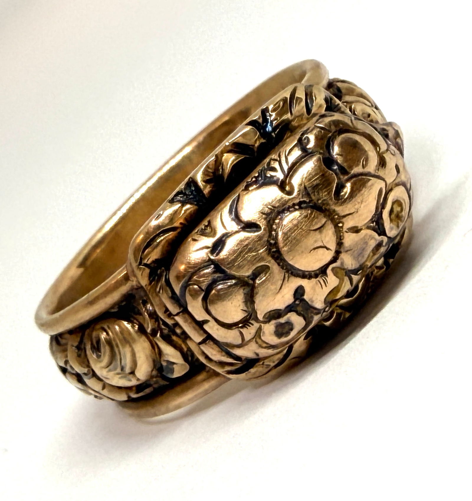 RARE AND UNUSUAL POISON RING, 1846 (1 of 1)