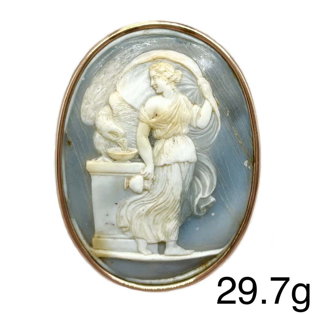 FINE VICTORIAN CAMEO BROOCH (1 of 1)