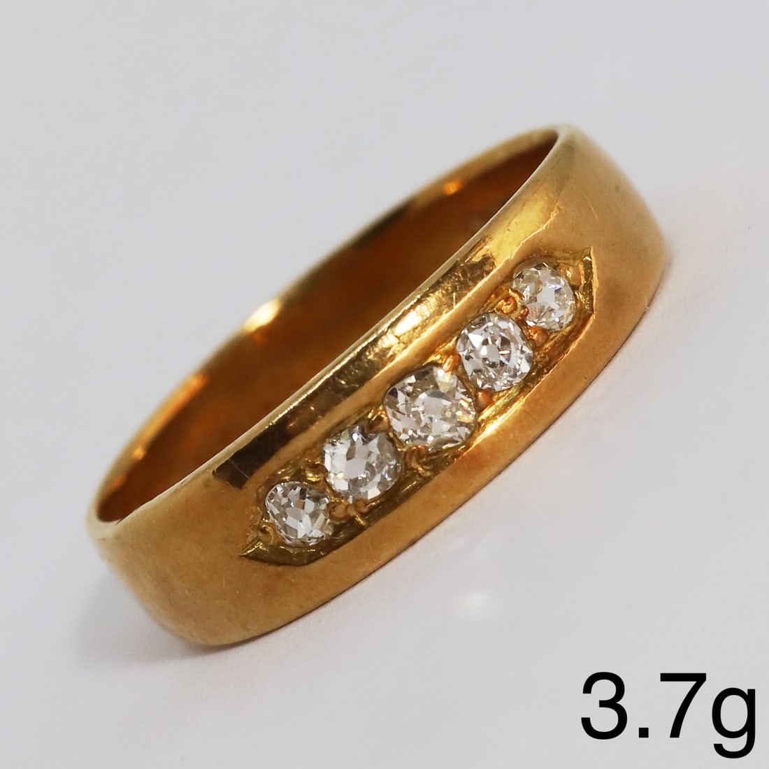 5-STONE DIAMOND RING (1 of 1)