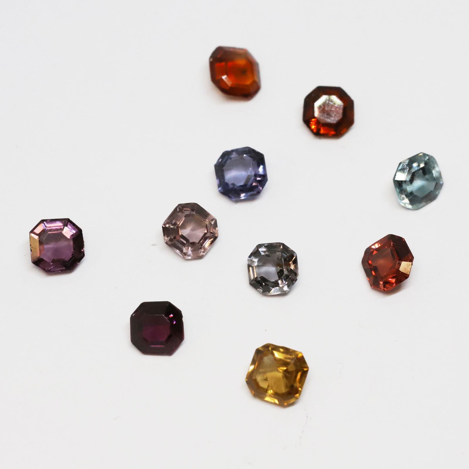 LOT OF LOOSE MIXED CUT STONES, APPROX 9.96 ct. (1 of 1)