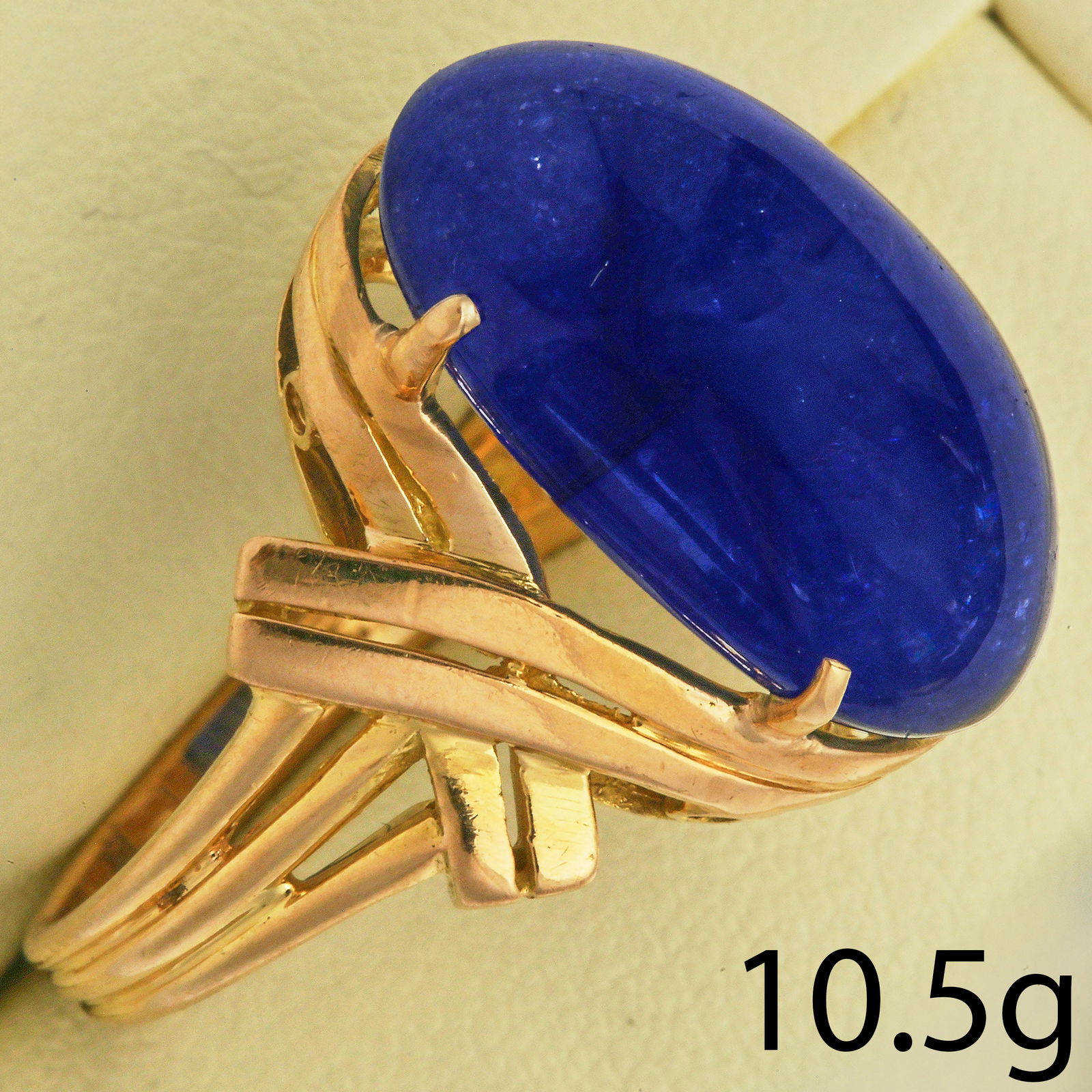 CABOCHON SAPPHIRE RING (1 of 1)