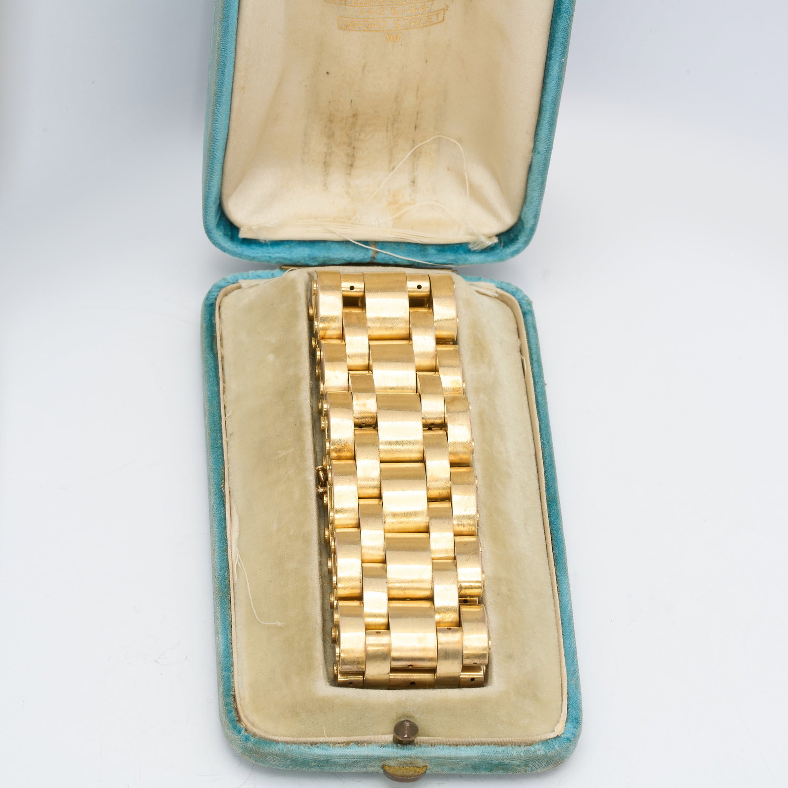 FINE AND LARGE FANCY LINK BRACELET (1 of 1)