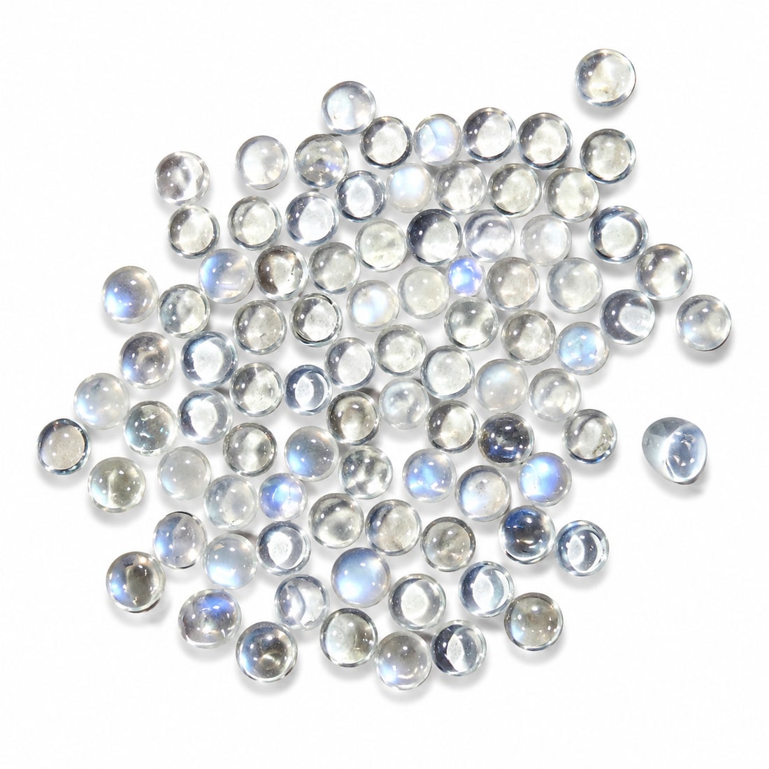 LOT OF MIXED CUT MOONSTONES, APPROX. 30.05 CT. (1 of 1)