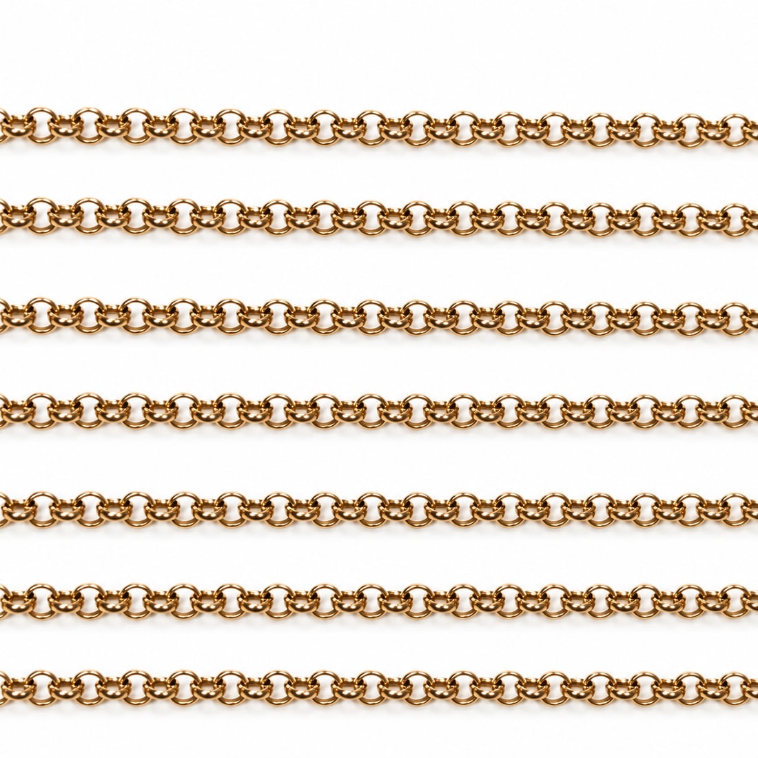 ANTIQUE GUARD CHAIN GOLD NECKLACE (1 of 1)