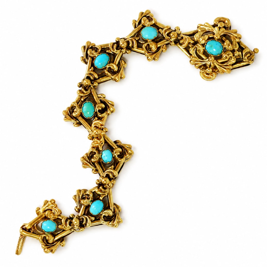 VICTORIAN TURQUOISE BRACELET (1 of 1)