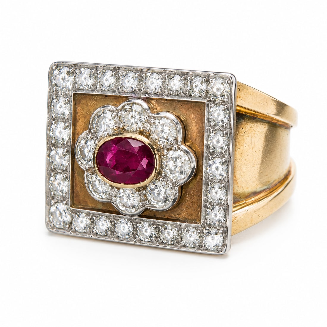 RUBY AND DIAMOND RING (1 of 1)