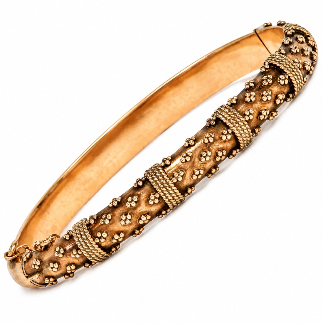 ANTIQUE GOLD BANGLE (1 of 1)
