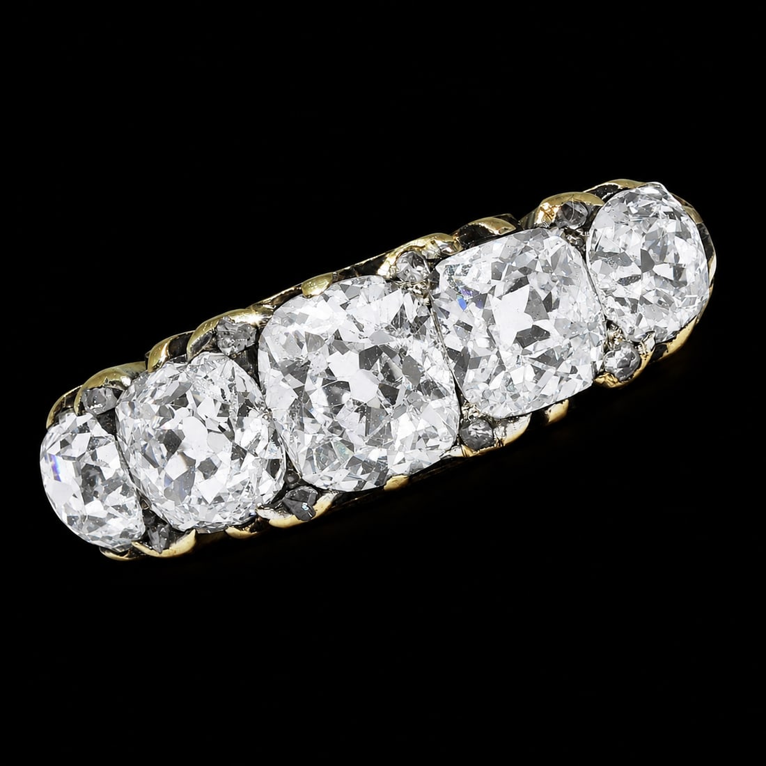 5-STONE DIAMOND RING (1 of 1)