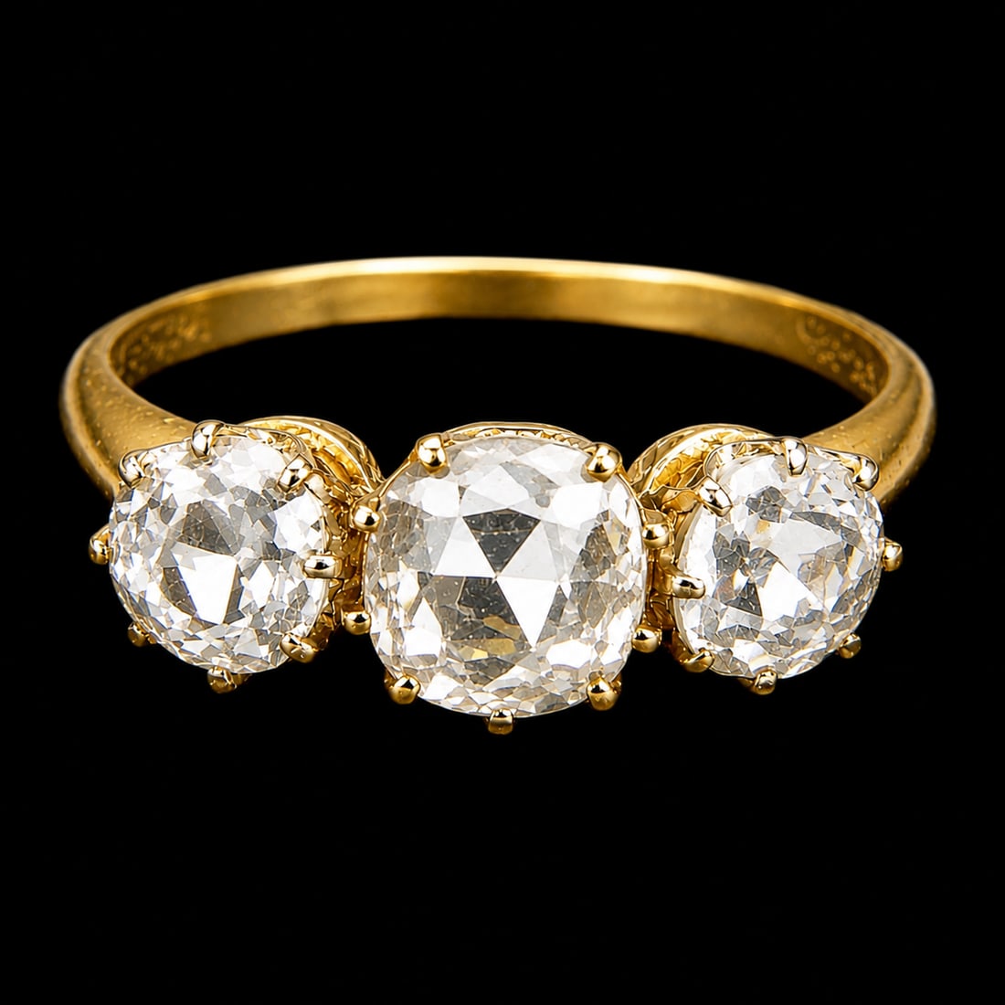 3-STONE DIAMOND RING (1 of 1)
