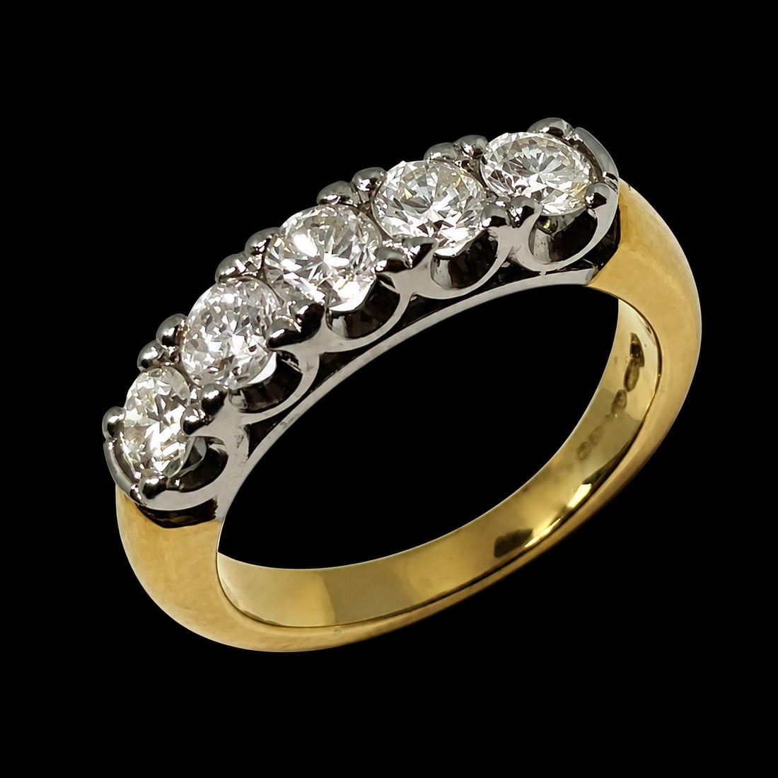 5-STONE DIAMOND RING (1 of 1)