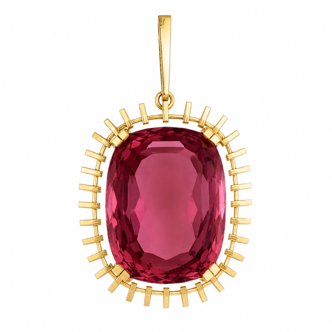 MAGNIFICENT 79.51 ct. TOURMALINE BROOCH/PENDANT (1 of 1)