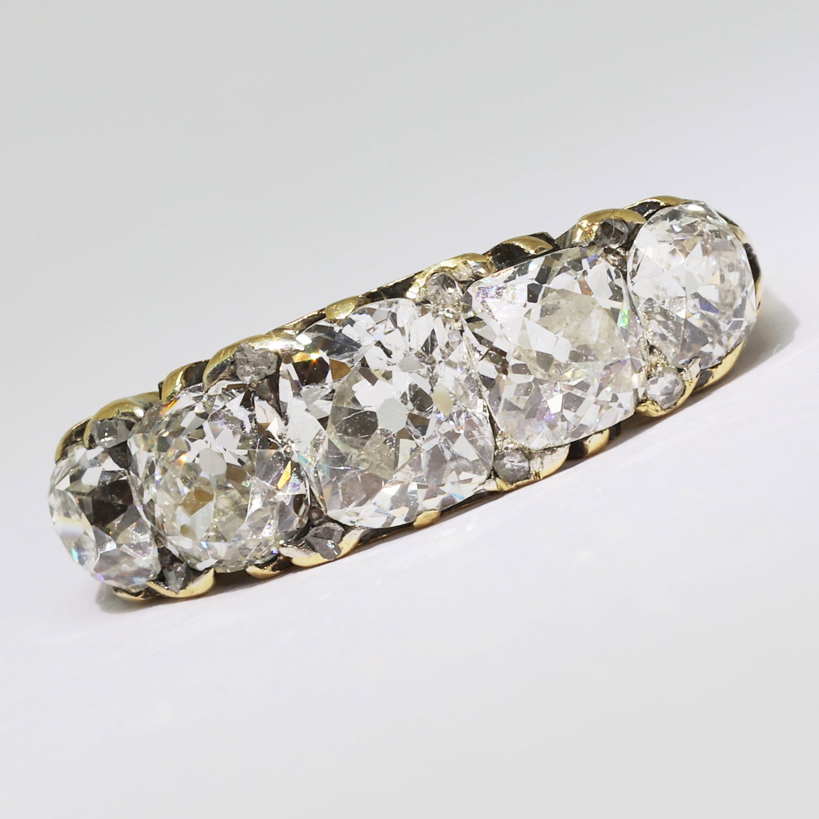 5-STONE DIAMOND RING, (1 of 1)