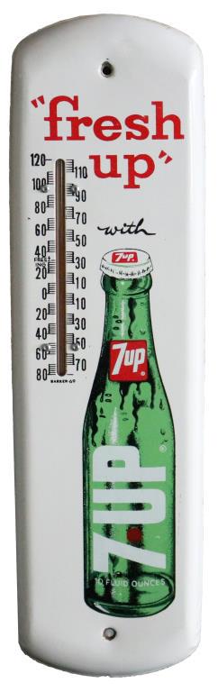 Fresh Up With 7up Tin Thermometer (1 of 2)